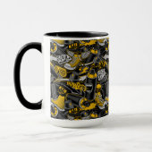 Retro Graffiti Urban Street Pattern Tasse (Links)