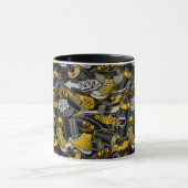 Retro Graffiti Urban Street Pattern Tasse (Zentrum)