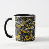 Retro Graffiti Urban Street Pattern Tasse (Links)