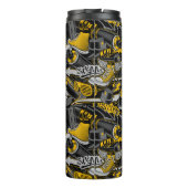 Retro Graffiti Urban Street Pattern Thermosbecher (Rückseite)