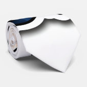 Retro Graffiti Wort Angelwing 3-D Typographie Hals Krawatte (Gerollt)