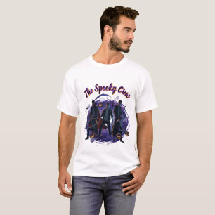 Retro-Grafik-Horrort-Shirt The Spooky Crew T-Shirt