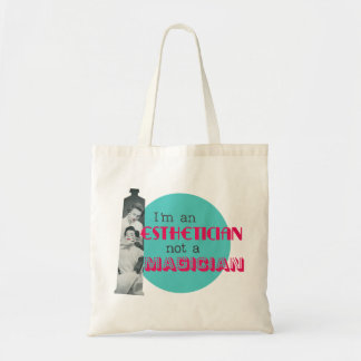 Retro-Grafik-Tasche für Kosmetikerinnen Tragetasche