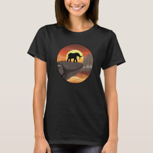 Retro-Grafik Tierpfleger Zoo Pfleger Tierliebe T-Shirt