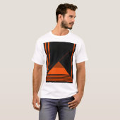 Retro-Grafikdesign T-Shirt (Vorne ganz)
