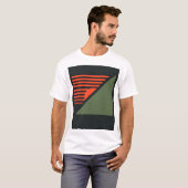 Retro-Grafikdesign T-Shirt (Vorne ganz)