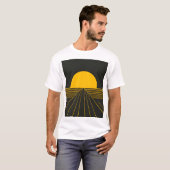 Retro-Grafikdesign T-Shirt (Vorne ganz)