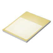 Retro Grainy Beige Hintergrund Notizblock (Rotiert)