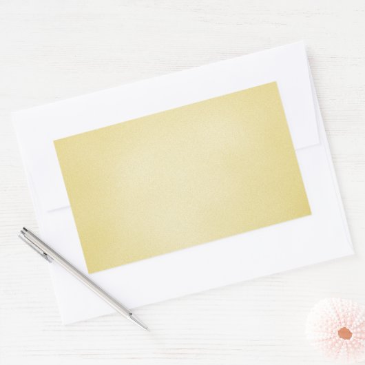 Retro Grainy Beige Hintergrund Rechteckiger Aufkleber (Umschlag)