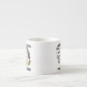 Retro Gram Geschenke Espressotasse (Vorderseite)