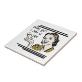 Retro Gram Geschenke Fliese (Seite)