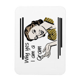 Retro Gram Geschenke Magnet