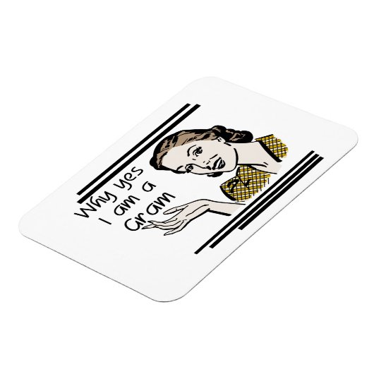 Retro Gram Geschenke Magnet (Linke Seite)