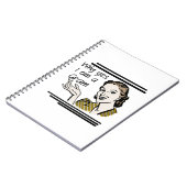 Retro Gram Geschenke Notizblock (Linke Seite)