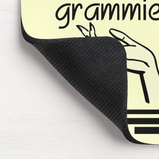 Retro Grammie T - Shirts und Geschenke Mousepad (Ecke)