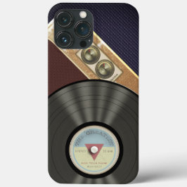 Retro Gramophone Music Vintag Vinyl Record Case-Mate iPhone Hülle