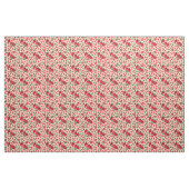 Retro-Granatfrüchte-Blätter botanisch Stoff (Yard (91,4 cm))
