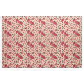 Retro-Granatfrüchte-Blätter botanisch Stoff (Fat Quarter (45,7 x 55,9 cm))