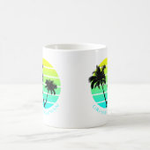 Retro Grand Cayman Islands Kaffeetasse (Mittel)