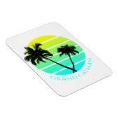 Retro Grand Cayman Islands Magnet (Rechte Seite)
