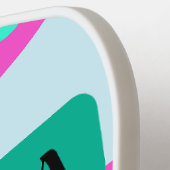 Retro Grandpa Funny #GRANDPA SHOWING HOW ITS DONE! Pickleball Schläger (Linke Seite)