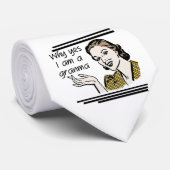Retro Granma T - Shirts und Geschenke Krawatte (Gerollt)