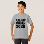 Retro Granny Camp Textkids T-Shirt (Vorne ganz)