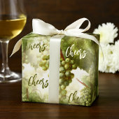 Retro Grape Pattern Wine Lovers  Geschenkpapier