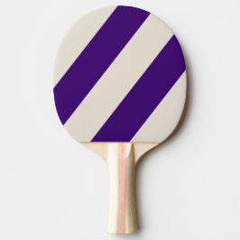 Retro Grapevine Drei fette Streifen Tischtennis Schläger