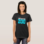 Retro Graphic Animal Keeper Zoo Keeper Animal Love T-Shirt (Vorne ganz)