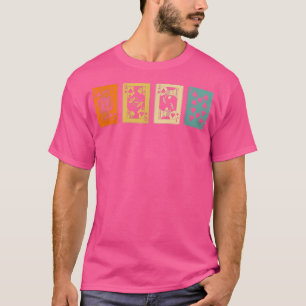 Retro Graphic Board Games Card Games Dice Game Nig T-Shirt