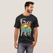 Retro Graphic Cliff Diver Cliff Diving Tombstoning T-Shirt (Vorne ganz)