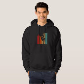 Retro Graphic Climbing Bouldering Rock Climber Mou Hoodie (Vorne ganz)