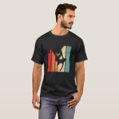 Retro Graphic Climbing Bouldering Rock Climber Mou T-Shirt (Vorne ganz)