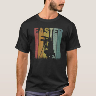 Retro Graphic Cool East Camera Operator am Osterta T-Shirt