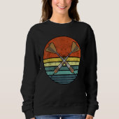 Retro Graphic Dart Player Darts Dartboard Bullseye Sweatshirt (Vorderseite)
