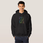 Retro Graphic Gymnast Gymnastics Acrobat Acrobatic Hoodie (Vorne ganz)