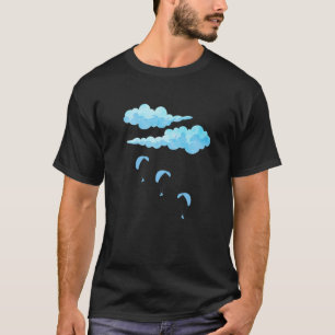 Retro Graphic Paragliding Paraglider Sky T-Shirt