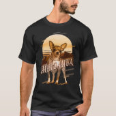 Retro Graphics Chihuahua Gold ID754 T-Shirt (Vorderseite)
