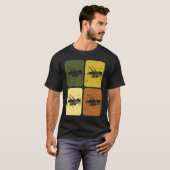 Retro Grasshopper 1 T-Shirt (Vorne ganz)