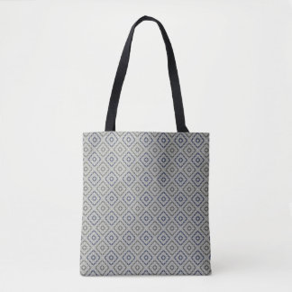 Retro-Grau gemusterte Tote-Bag  Tasche