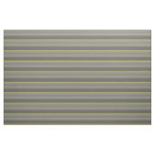 Retro Grau Senf Horizontalstreifen Stoff (Yard (91,4 cm))