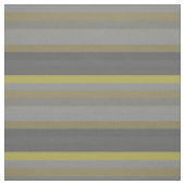Retro Grau Senf Horizontalstreifen Stoff (Muster)