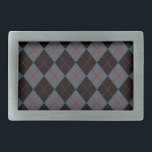 Retro-Graue Raute Gürtelschnalle<br><div class="desc">Das Design stammt aus der Originalkunst.</div>