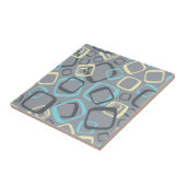 Retro Graues und gelb Fliese (Seite)