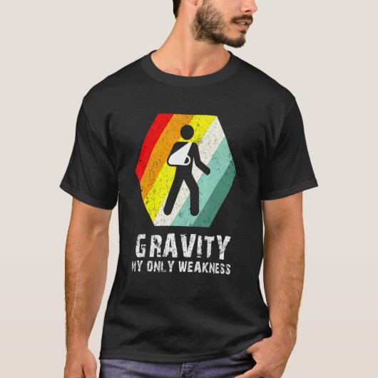 Retro Gravity mein Schwächearm Sling nach der Oper T-Shirt (Vorderseite)