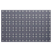 Retro Gray Scandi Floral Print Stoff (Fat Quarter (45,7 x 55,9 cm))