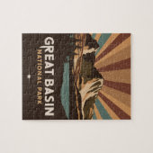Retro Great Basen National Park Puzzle (Horizontal)
