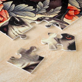 Retro Great Dane Illustration Puzzle (Seite)
