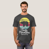 Retro Great Smoky Mountains National Park TN T-Shirt (Vorne ganz)